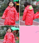 1PC Kids Rain Coat Children Raincoat Rainwear/Rainsuit,Kids Waterproof Animal Raincoat Student Poncho-Red-JadeMoghul Inc.