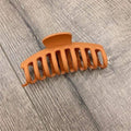 1Pc Korean Solid Big Hair Claws Elegant Frosted Acrylic Hair Clips Hairpins Barrette Headwear for Women Girls Hair Accessories AExp