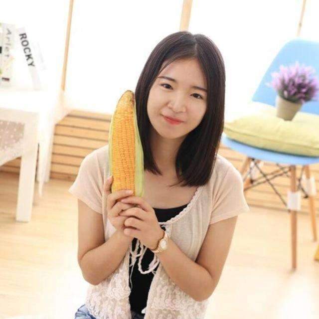 1pc Mini Kawaii 30cm Simulation Corn Cushion Pillow Rod Bean Plush Toys Corn Doll Small Stuffed Dollspillow Gift For Kids--JadeMoghul Inc.