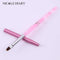 1Pc Nail Art UV Gel Brush Pen With Cap Pink NO.6 UV Gel Nail Art Manicure Tool 8313439--JadeMoghul Inc.