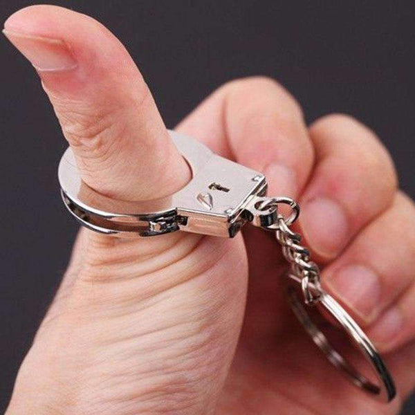 1pc New Arrival Gift Key Chains Keychain Keyfob Keyring Handcuffs Mini size--JadeMoghul Inc.