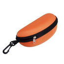 1PC New Sunglasses Reading Glasses Carry Bag Hard Zipper Box Travel Pack Pouch Case Portable Protector-Orange-JadeMoghul Inc.