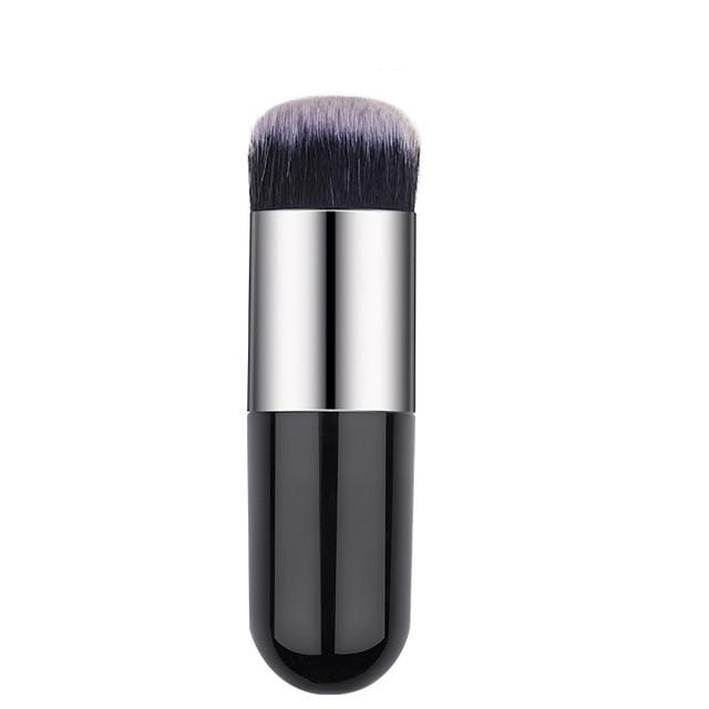 1pc Professional Chubby Pier Foundation Brush 5Color Makeup Brush Flat Cream Makeup Brushes Professional Cosmetic Make-up Brush AExp