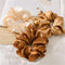 1PC Satin Silk Solid Color Scrunchies Elastic Hair Bands 2019 New Women Girls Hair Accessories Ponytail Holder Hair Ties Rope AExp