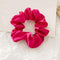 1PC Satin Silk Solid Color Scrunchies Elastic Hair Bands 2019 New Women Girls Hair Accessories Ponytail Holder Hair Ties Rope JadeMoghul Inc. 