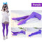 1PC Sexy Beauty Women Girl Spring Autumn Opaque Footed Tights Sexy Pantyhose Leg Warmers Summer-Purple-JadeMoghul Inc.