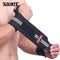 1PC Wrist Support Gym Weightlifting Training Weight Lifting Gloves Bar Grip Barbell Straps Wraps Hand Protection-Black with Grey-JadeMoghul Inc.