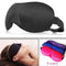 1Pcs 3D Sleep Mask Natural Sleeping Eye Mask Eyeshade Cover Shade Eye Patch Women Men Soft Portable Blindfold Travel Eyepatch-Black-JadeMoghul Inc.