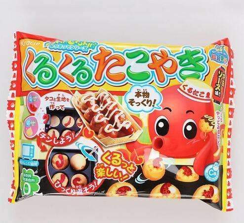 1pcs April Du Diy popin cookin DIY handmade food Japanese snacks candy kitchen toy-Brown-JadeMoghul Inc.