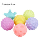 1pcs Diameter 6cm Squeaky Pet Dog Ball Toys for Small Dogs Rubber Chew Puppy Toy Dog Stuff Dogs Toys Pets brinquedo cachorro AExp