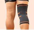 1PCS Fitness Running Cycling Knee Support Sports Braces Elastic Nylon Compression Basketball Knee Pad Sleeve for Volleyball-Orange-L-JadeMoghul Inc.