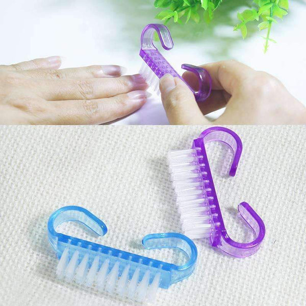 1PCS Nail Cleaning Nail Brush Tools File Nail Art Care Manicure Pedicure Soft Remove Dust Small Angle Clean Brush for nail care--JadeMoghul Inc.
