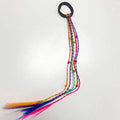1PCS New Girls Elastic Hair Band Rubber Band Hair Accessories Wig Ponytail Headband Kids Twist Braid Rope Headdress Hair Braider AExp