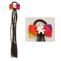 1PCS New Girls Elastic Hair Band Rubber Band Hair Accessories Wig Ponytail Headband Kids Twist Braid Rope Headdress Hair Braider AExp