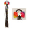 1PCS New Girls Elastic Hair Band Rubber Band Hair Accessories Wig Ponytail Headband Kids Twist Braid Rope Headdress Hair Braider AExp