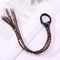 1PCS New Girls Elastic Hair Band Rubber Band Hair Accessories Wig Ponytail Headband Kids Twist Braid Rope Headdress Hair Braider AExp