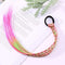 1PCS New Girls Elastic Hair Band Rubber Band Hair Accessories Wig Ponytail Headband Kids Twist Braid Rope Headdress Hair Braider AExp