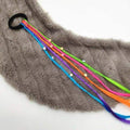 1PCS New Girls Elastic Hair Band Rubber Band Hair Accessories Wig Ponytail Headband Kids Twist Braid Rope Headdress Hair Braider AExp