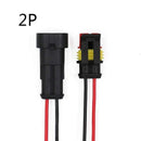1set AMP 1P 2P 3P 4P 5P 6P Way Waterproof Electrical Auto Connector Male Female Plug with Wire Cable harness for Car Motorcycle JadeMoghul Inc. 