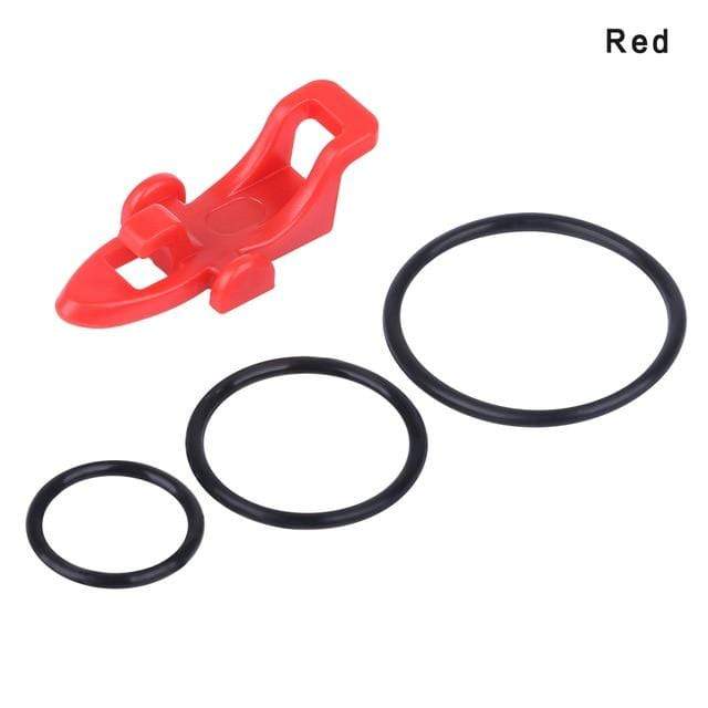 1SET Fishing Hook Keeper Lure Bait Holder with 3 Rubber Rings for Fishing Rod Fishing Gear Portable Accessories Fixed Bait JadeMoghul Inc. 