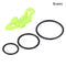 1SET Fishing Hook Keeper Lure Bait Holder with 3 Rubber Rings for Fishing Rod Fishing Gear Portable Accessories Fixed Bait JadeMoghul Inc. 
