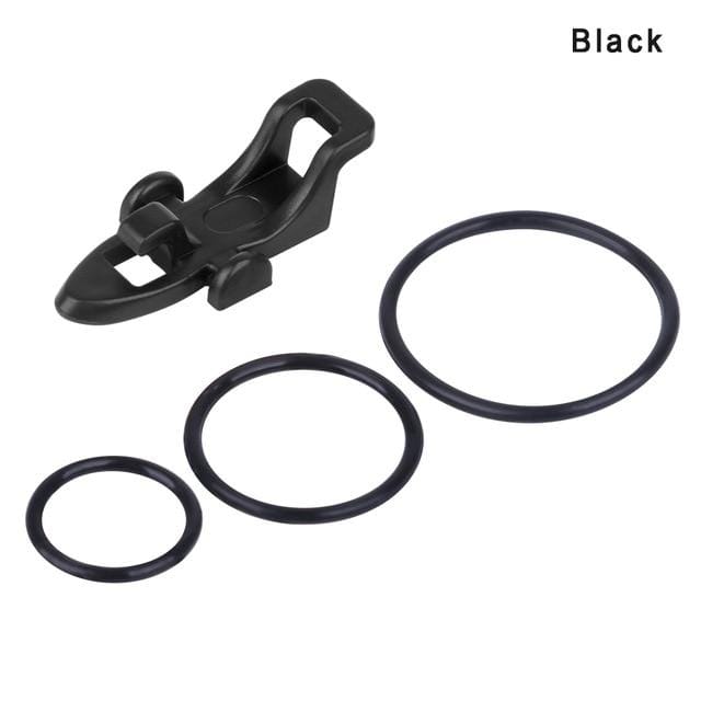 1SET Fishing Hook Keeper Lure Bait Holder with 3 Rubber Rings for Fishing Rod Fishing Gear Portable Accessories Fixed Bait JadeMoghul Inc. 