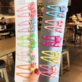 1Set Girls Cute Cartoon Animal Fruit Colorfur Hairpins Children Sweet Hair Clip Barrettes Headband Kids Fashion Hair Accessories AExp