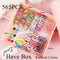 1Set Girls Cute Elastic Hair Bands Hairpins Flower Hair Claws Hair Clip Rubber Band Ponytail Holder Kids Fashion Hair Accessorie AExp