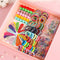 1Set Girls Cute Elastic Hair Bands Hairpins Flower Hair Claws Hair Clip Rubber Band Ponytail Holder Kids Fashion Hair Accessorie AExp