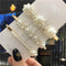 1Set Handmade Pearls Hair Clips Pin for Women Fashion Geometric Flower Barrettes Headwear Girls Sweet Hairpins Hair Accessorie AExp