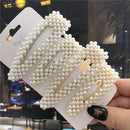 1Set Handmade Pearls Hair Clips Pin for Women Fashion Geometric Flower Barrettes Headwear Girls Sweet Hairpins Hair Accessorie AExp