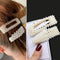 1Set Handmade Pearls Hair Clips Pin for Women Fashion Geometric Flower Barrettes Headwear Girls Sweet Hairpins Hair Accessorie AExp