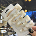1Set Handmade Pearls Hair Clips Pin for Women Fashion Geometric Flower Barrettes Headwear Girls Sweet Hairpins Hair Accessorie AExp