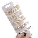 1Set Popular Pearl Hair Clips Fashionable Woman Summer Hair accessories Hairpins BB Clip Styling Tools Barrettes Headwear AExp