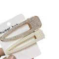 1Set Popular Pearl Hair Clips Fashionable Woman Summer Hair accessories Hairpins BB Clip Styling Tools Barrettes Headwear AExp