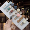 1Set Popular Pearl Hair Clips Fashionable Woman Summer Hair accessories Hairpins BB Clip Styling Tools Barrettes Headwear AExp