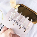 1Set Popular Pearl Hair Clips Fashionable Woman Summer Hair accessories Hairpins BB Clip Styling Tools Barrettes Headwear AExp