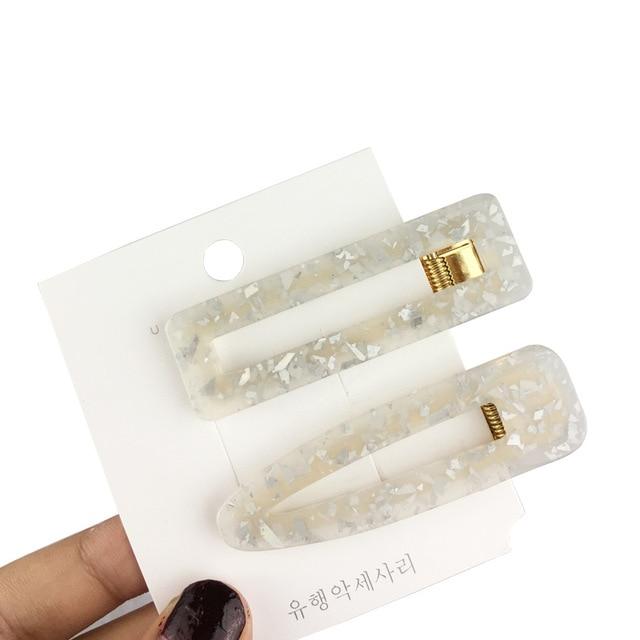 1Set Popular Pearl Hair Clips Fashionable Woman Summer Hair accessories Hairpins BB Clip Styling Tools Barrettes Headwear JadeMoghul Inc. 