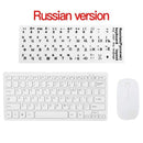 2.4G Keyboard Mouse Combo Set Multimedia Wireless Keyboard and Mouse For Notebook Laptop Mac Desktop PC TV Office Supplies JadeMoghul Inc. 