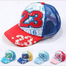 2-7 Year Kids Children Outdoor Sports Snapback Summer Sun Baseball Hat Cartoon Mickey Letter Lovely Fashion Cap Gorras-23 rose-JadeMoghul Inc.