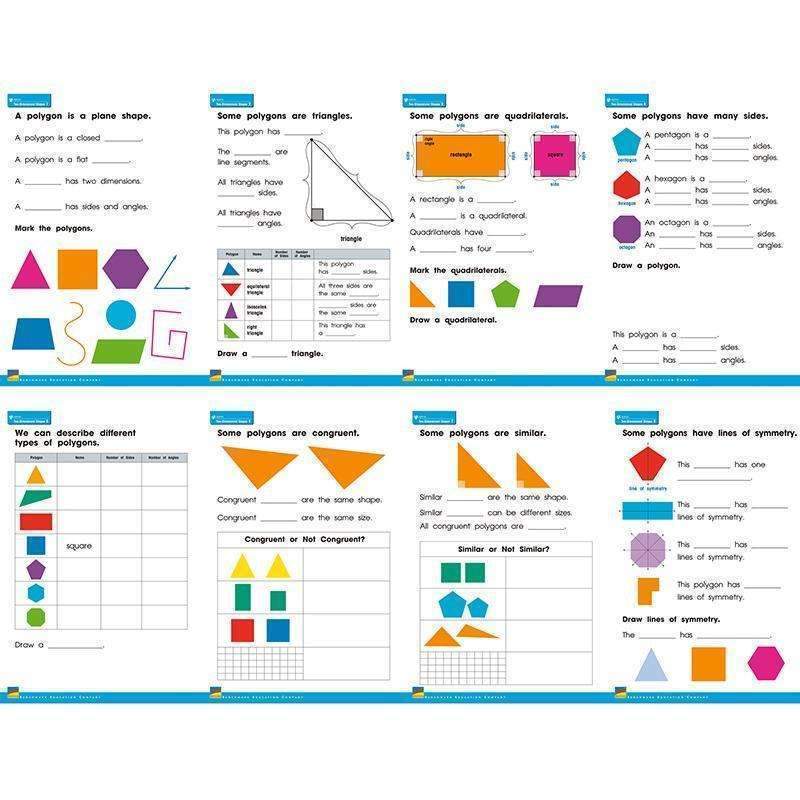 2 DIMENSIONAL SHAPES POSTERS-Learning Materials-JadeMoghul Inc.