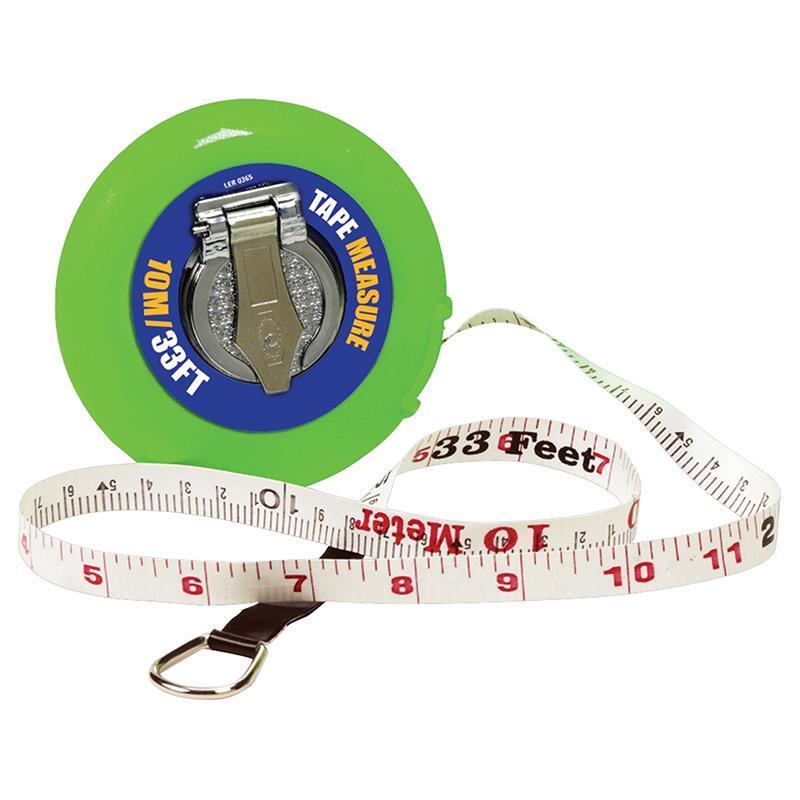 (2 EA) 10M/30FT WIND-UP TAPE-Learning Materials-JadeMoghul Inc.