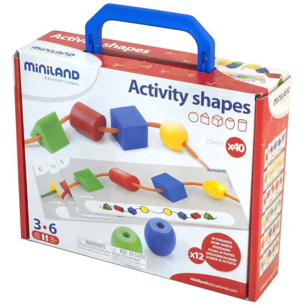 (2 Ea) Activity Shapes-Toys & Games-JadeMoghul Inc.