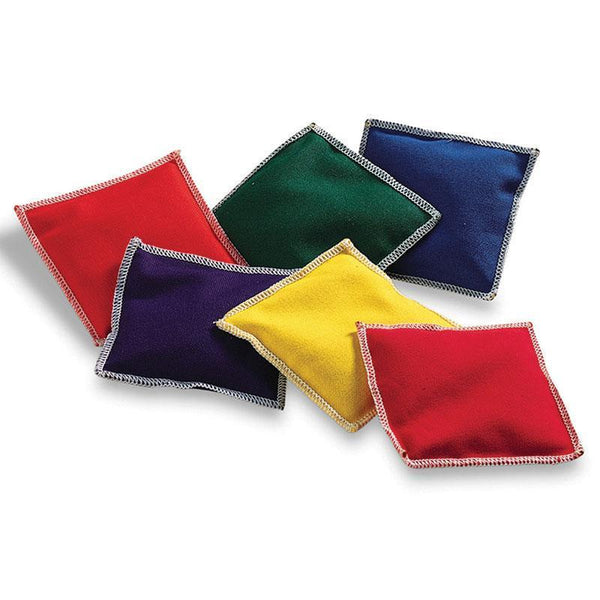 (2 EA) BEAN BAGS RAINBOW 6/PK-Learning Materials-JadeMoghul Inc.