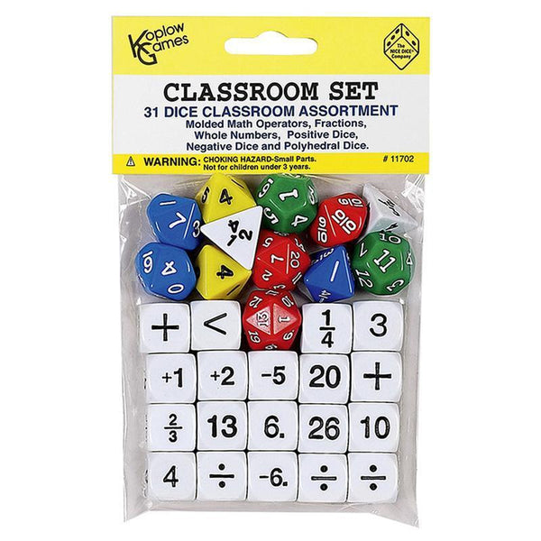 (2 EA) CLASSROOM DICE SET-Toys & Games-JadeMoghul Inc.