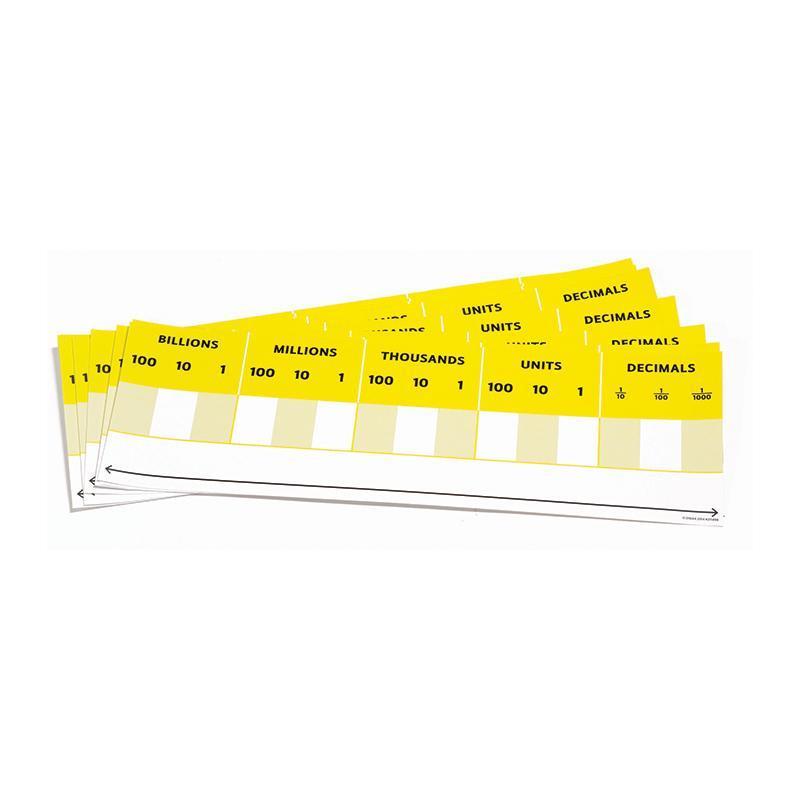 (2 EA) DESKTOP PLACE VALUE CARDS-Learning Materials-JadeMoghul Inc.