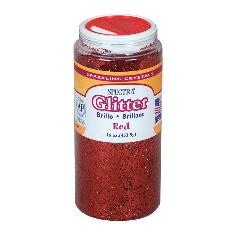 (2 EA) GLITTER 1LB RED-Arts & Crafts-JadeMoghul Inc.