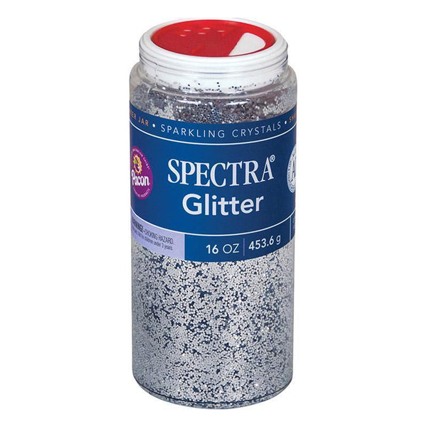 (2 EA) GLITTER 1LB SILVER-Arts & Crafts-JadeMoghul Inc.