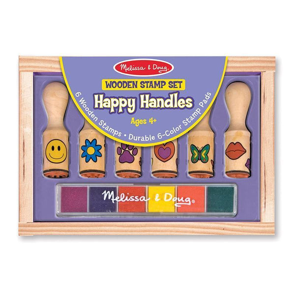 (2 EA) HAPPY HANDLE STAMP SET-Toys & Games-JadeMoghul Inc.