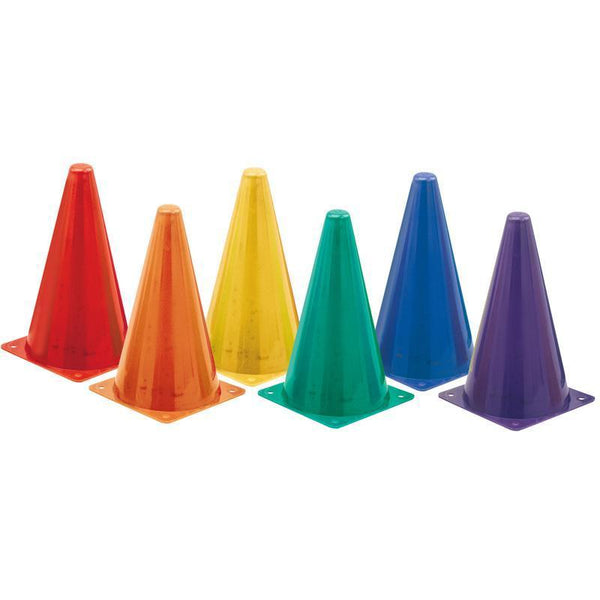(2 EA) HI VISIBILITY PLASTIC CONE-Toys & Games-JadeMoghul Inc.